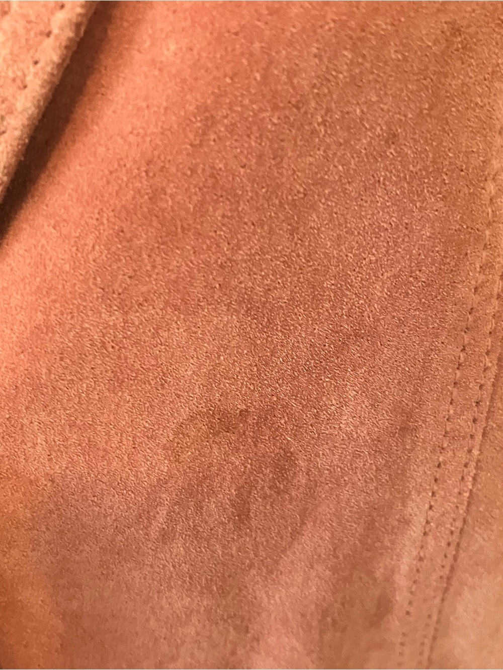 April Cornell Trading Women’s Leather Blazer Jacket Pink Sz. L Lined Western - Picture 3 of 12